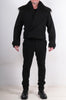 Double Breasted Short Coat with Faux Fur Collar by David's Road 