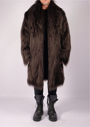 Faux Fur Coat by David's Road 