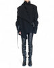 Georgette Padded Jacket with Belt by David's Road 