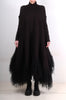 Jersey Maxi Dress with Fringes by David's Road 
