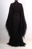 Jersey Maxi Kimono with Fringes by David's Road 