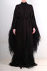 Jersey Maxi Kimono with Fringes by David's Road 