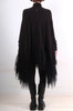 Jersey Midi Dress with Fringes by David's Road 