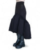Jersey Skirt with Ruffles by David's Road 