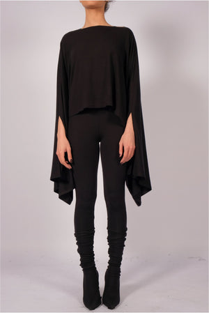 Jersey Top with Large Sleeves by David's Road 