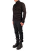 Jersey Turtleneck with Draping by David's Road 