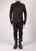 Jersey Turtleneck with Neck Detail by David's Road 