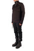 Jersey Turtleneck with Neck Detail by David's Road 