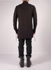 Jersey Turtleneck with Sleeve Detail by David's Road 