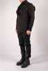 Jersey Turtleneck with V-Neck Detail by David's Road 