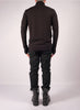 Jersey Turtleneck with Zippers by David's Road 