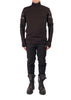 Jersey Turtleneck with Zippers by David's Road 