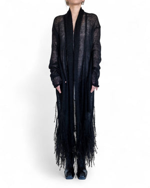 Knitted Cardigan with Fringes by David's Road 