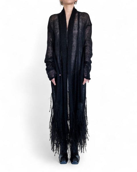 Knitted Cardigan with Fringes by David's Road 