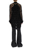 Knitted Cotton Sequin V-Neck Top by David's Road 