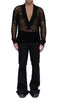 Knitted Cotton Sequins V-Neck by David's Road 