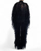 Knitted Long Coat/Cardigan with Fringes by David's Road 