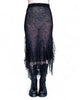 Knitted Skirt with Fringes by David's Road 