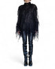 Knitted Turtleneck with Fringes by David's Road 
