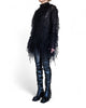 Knitted Turtleneck with Fringes by David's Road 