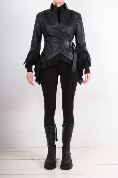 Leather Blazer by David's Road 
