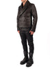 Leather Effect Double Breasted Jacket by David's Road 