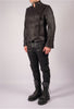 Leather Effect Military Blazer by David's Road 