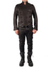 Leather Effect Military Blazer by David's Road 