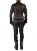 Leather Effect Military Blazer by David's Road 