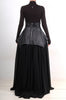 Leather Skirt with Chiffon by David's Road 