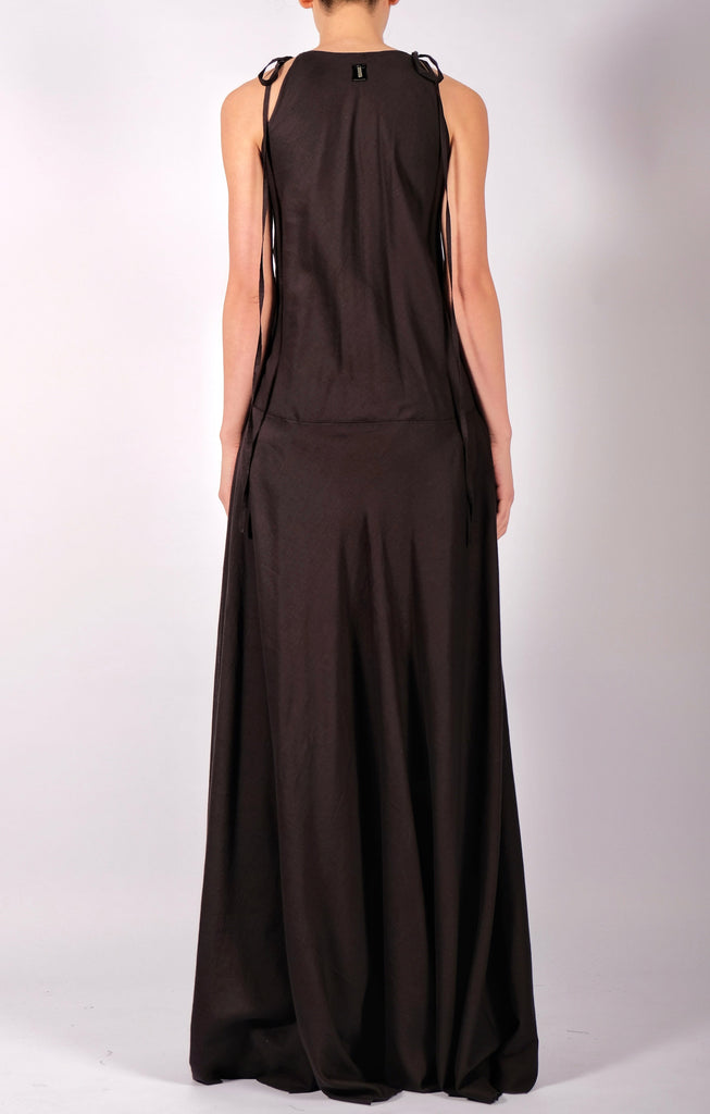 Light Cotton Maxi Dress with Ruffles S/M Light Cotton Maxi Dress with Ruffles S/M