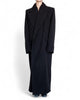 Long Fulled Wool Coat with Shoulders by David's Road 