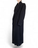 Long Fulled Wool Coat with Shoulders by David's Road 