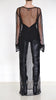 Long Mesh Sequin Top with Long Sleeves by David's Road 