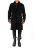 Long Padded Velvet Blazer by David's Road 