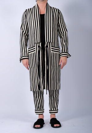 Long Stripe Blazer by David's Road 