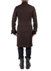 Long Sweatshirt Jacket with Belt Details by David's Road 