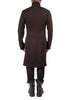 Long Sweatshirt Jacket with Zippers by David's Road 