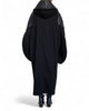 Long Sweatshirt Zip Jacket with Leather by David's Road 