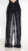 Mesh Sequin Wide Trousers by David's Road 
