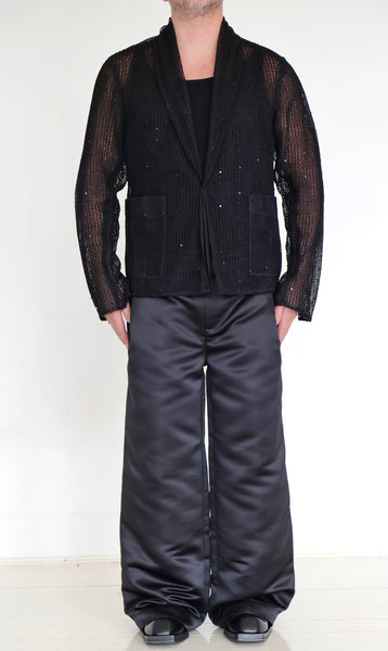 Mesh Sequins Blazer by David's Road 