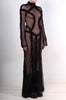 Mesh Turtleneck Dress by David's Road 
