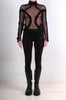 Mesh Turtleneck by David's Road 
