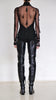 Mesh Turtleneck with Applications by David's Road 