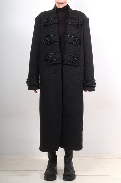 Midi Coat with Embroidery by David's Road 