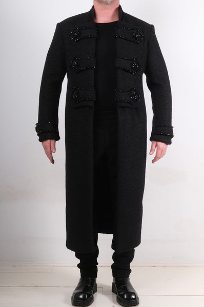 Midi Coat with Embroidery by David's Road 