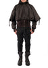 Padded Bomber Crop by David's Road 