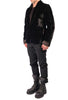 Padded Velvet Blazer by David's Road 