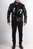 Painted Eco Leather Blazer by David's Road 