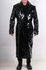 Painted Eco Leather Trench Coat by David's Road 